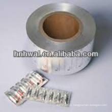 PTP Blister aluminum foil for pharmaceutical use